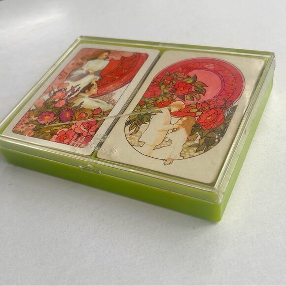 Vintage Hallmark Fascination Bridge Playing Cards Set - Picture 9 of 12